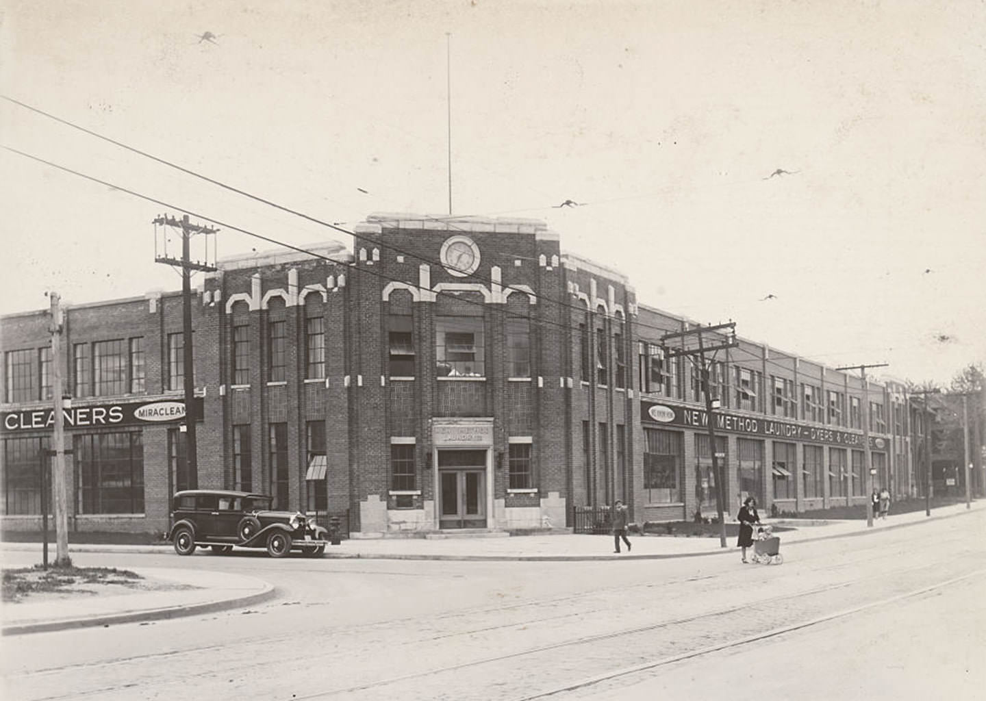 #94 New Method Laundry Company Limited building, 725 College St., at Crawford St., south west corner, 1929