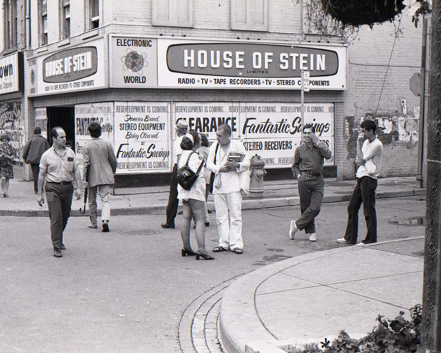 #170 Yonge Street in the 1970s.