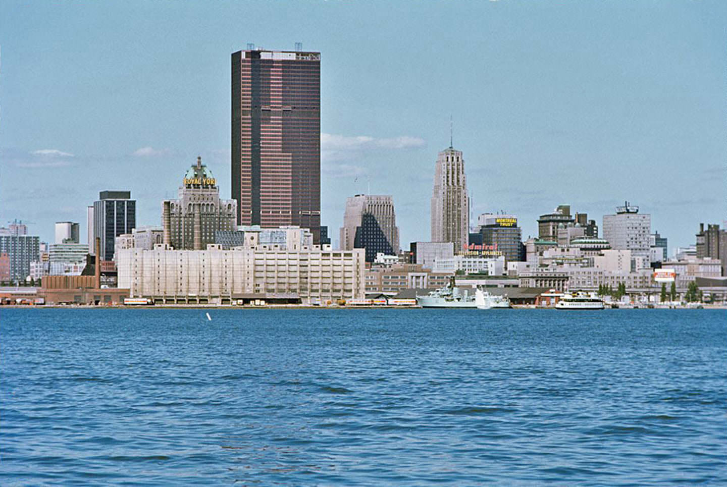 #35 Toronto skyline from the island, Sept. 1966.