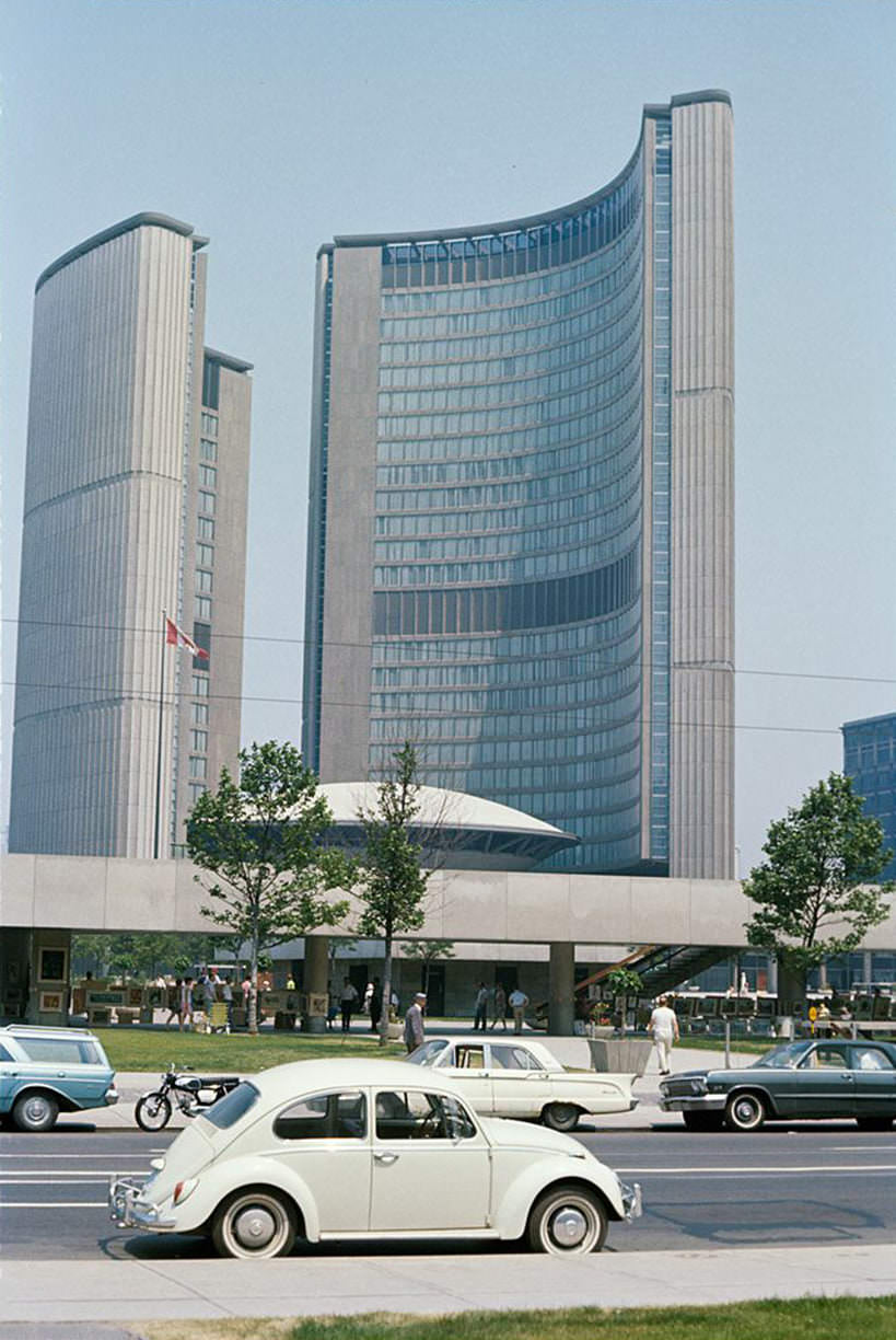 #36 Punch Buggy!!! and ‘New’ City Hall, June 1966.