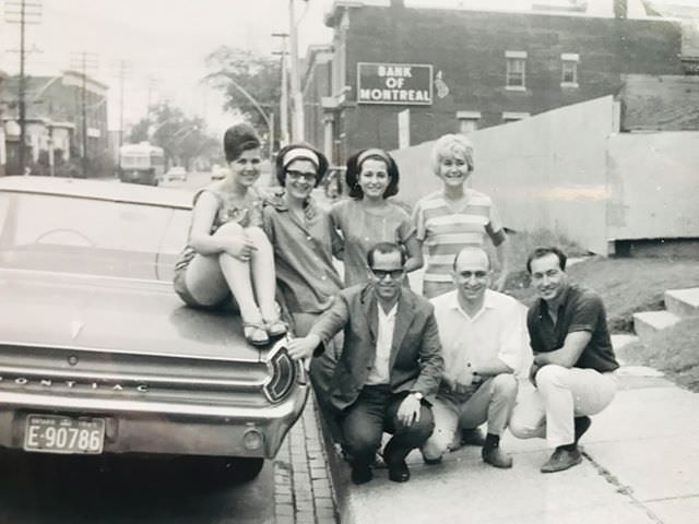 #140 People at King and Dufferin in 1965
