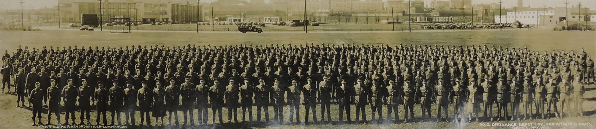 #100 No. 2 Ordnance Department Company and Attached Units, Toronto, May 1943.