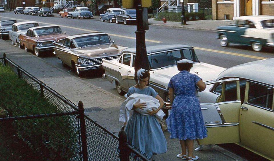 #44 King and Dufferin area, 1960.