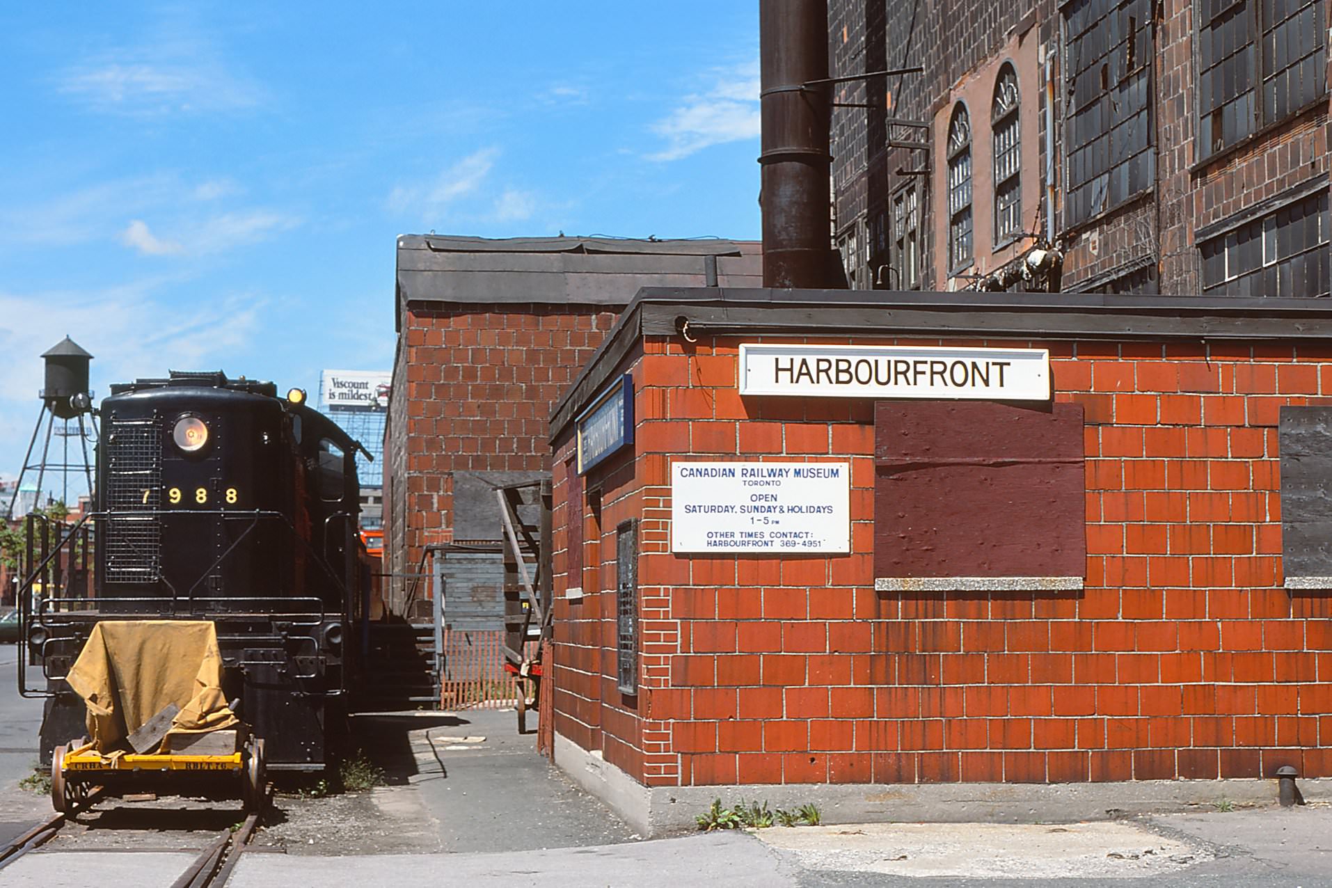 #103 The Canadian Railway Museum at Harbour front, 1977