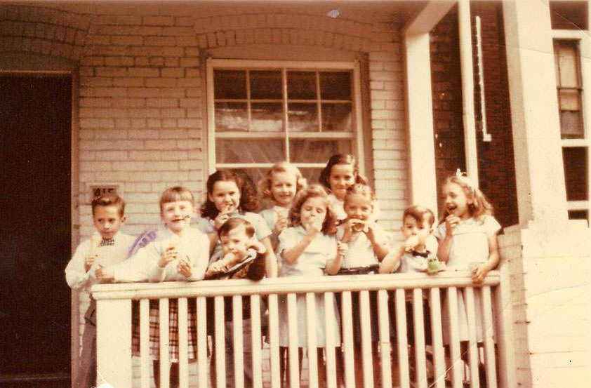 #109 Birthday Party 415 Wellesley St., 1958