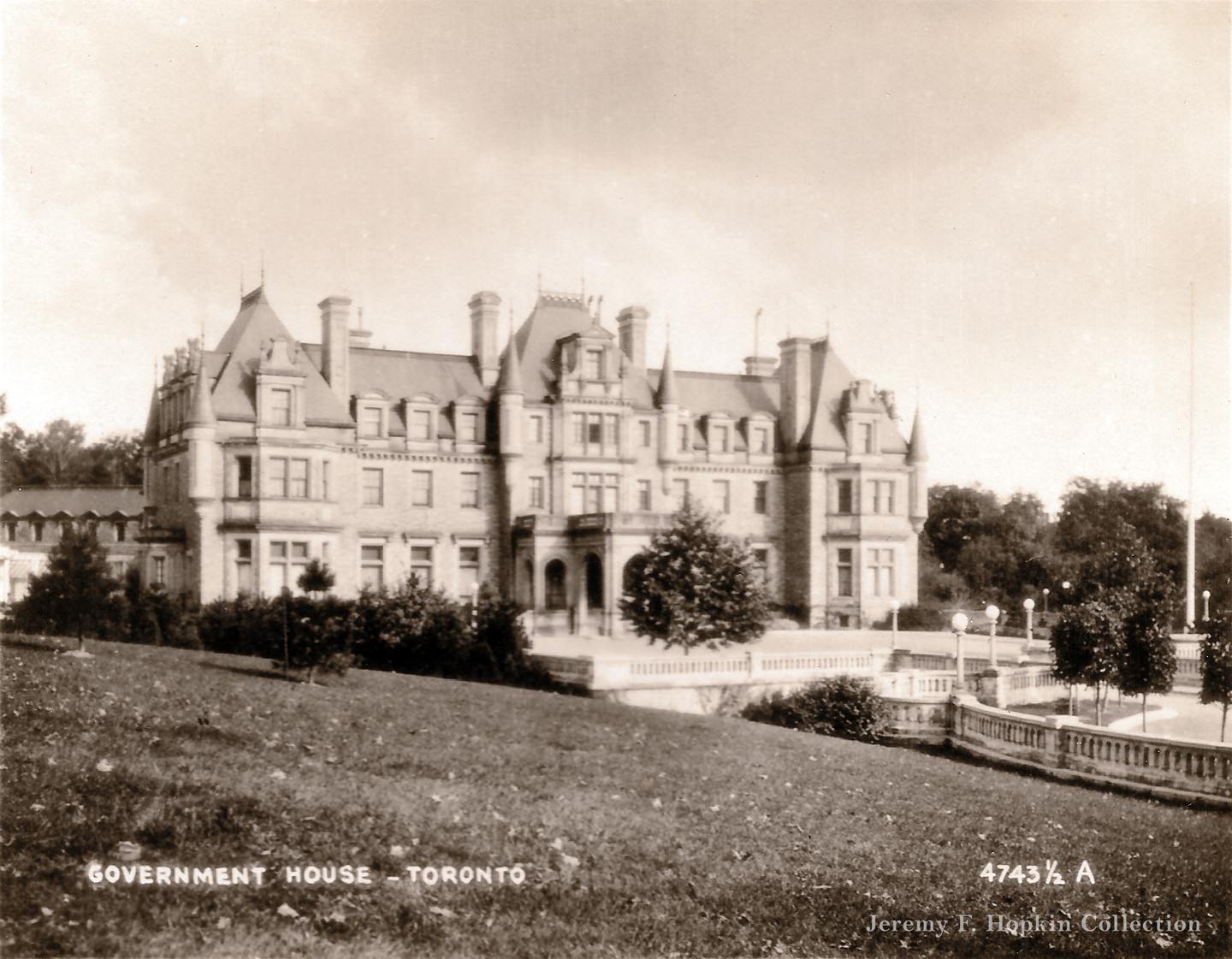 #119 Government House, also known as Chorley Park, 1920. Demolished in the 1960s, a City of Toronto park bearing its name now marks the site where it once stood in Rosedale.