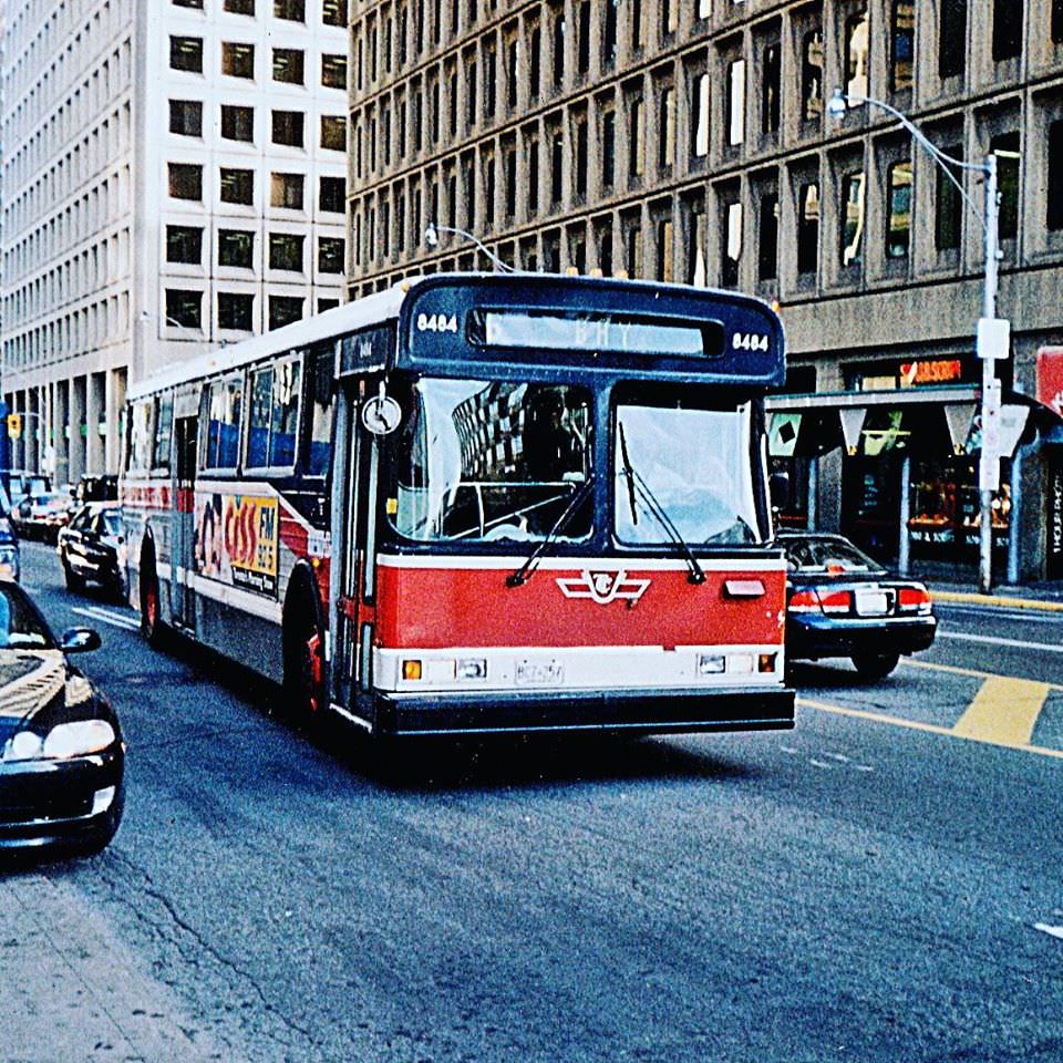 #119 Toronto Transit Commission 8484 was outfitted for summer Gray Line sightseeing duties in the 1980s