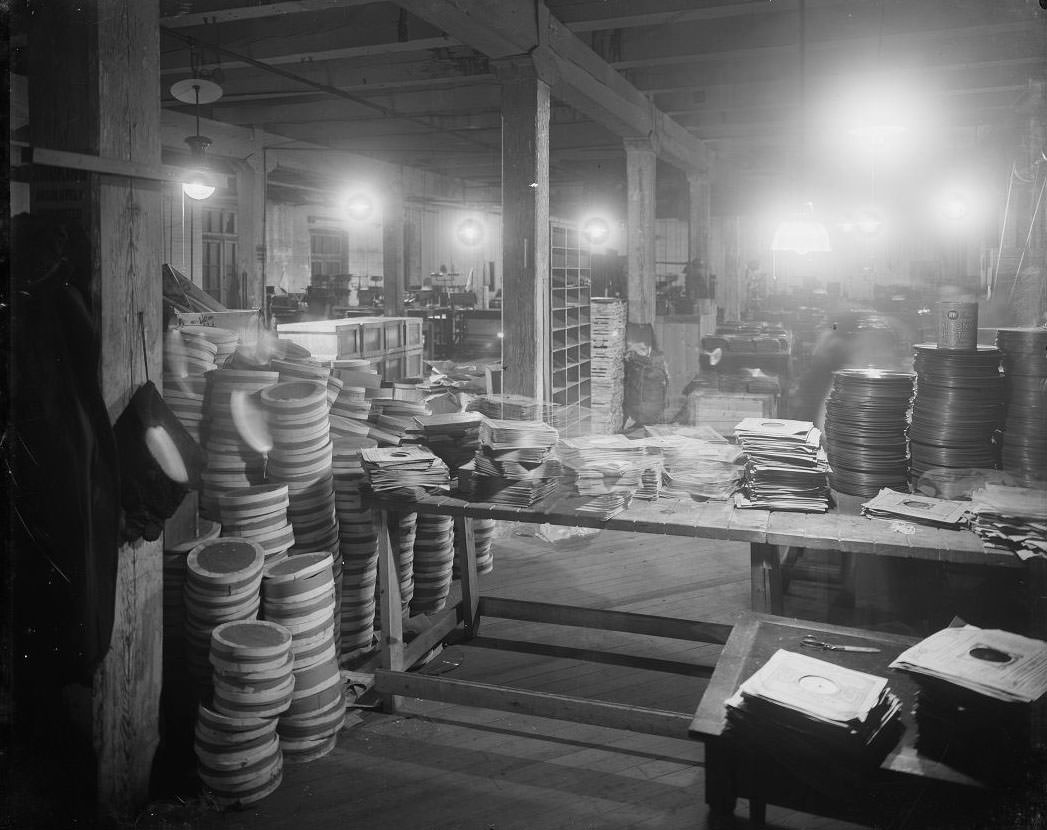 #88 Inside of 363 Sorauren Ave., 1913.
