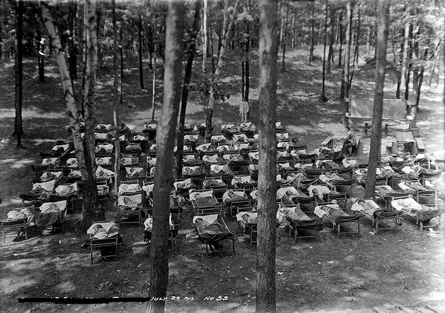 #91 Victoria Park Forest School, July 29, 1913.