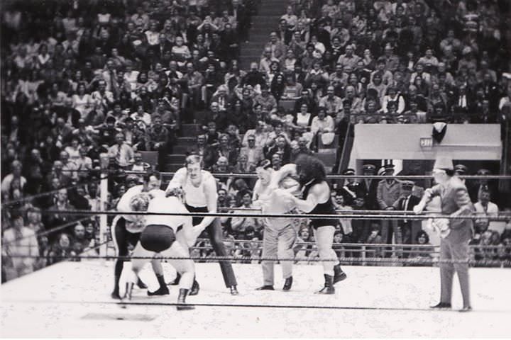 #153 Wrestling at MLG, early 1970s