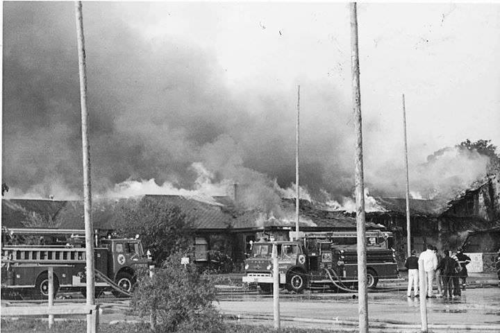 #156 Fire at the Tam O’Shanter pool complex, 1971