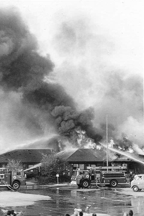 #157 Fire at the Tam O’Shanter pool complex , 1971
