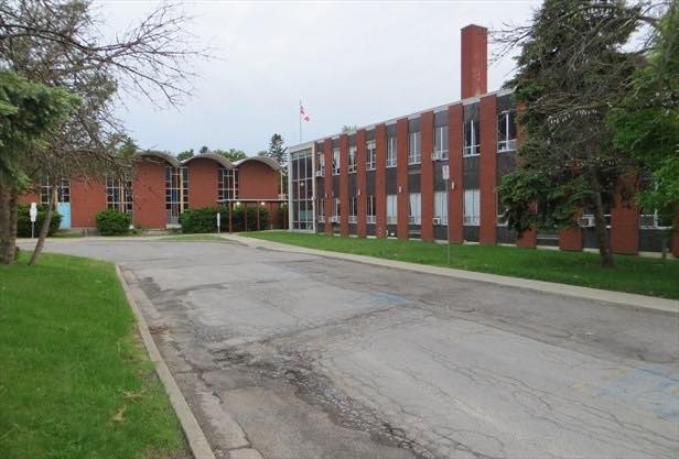 #55 St. Basil the Great College School (former Weston Road building), built by the Basilian Fathers now used as a community Centre, 1990s