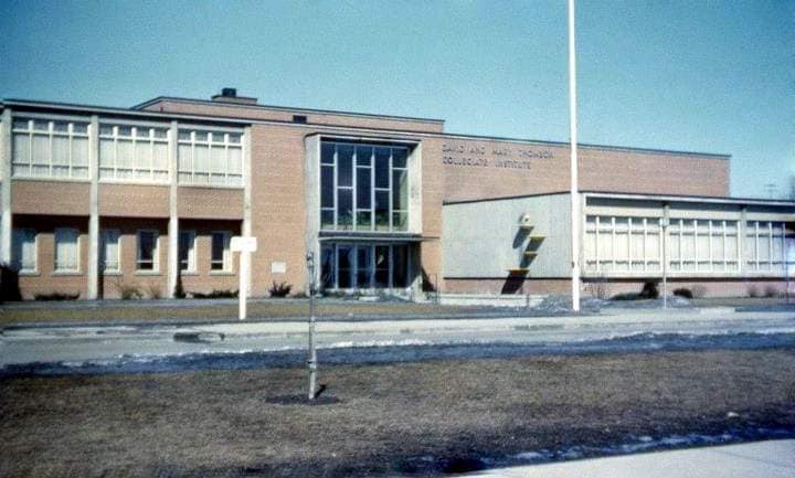 #169 David and Mary Thomson Collegiate Institute, 1963