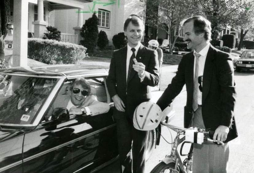 #20 Carey Road in the 1980s.
