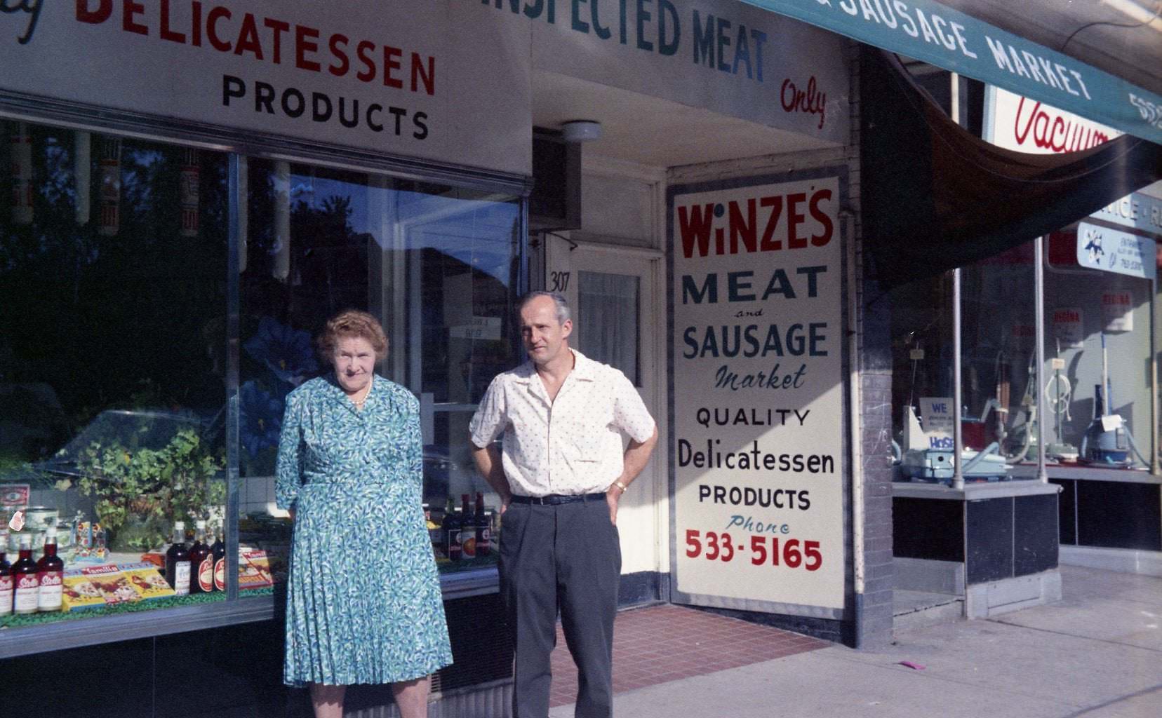 #50 A deli on Roncesvalles, 1960s