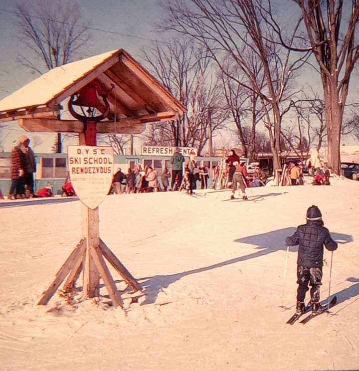 #64 Don Valley ski hill was on Lawrence Avenue at the Don Valley Parkway, 1962