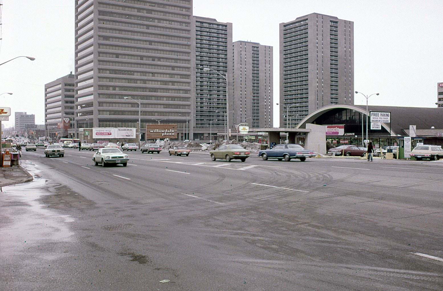 #23 Looking northeast towards Yonge & Sheppard, 1980