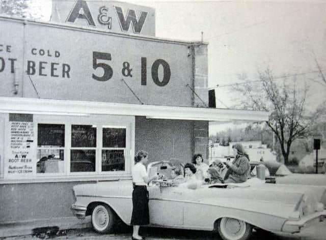 #48 A&W drive up restaurant, Etobicoke, 1957