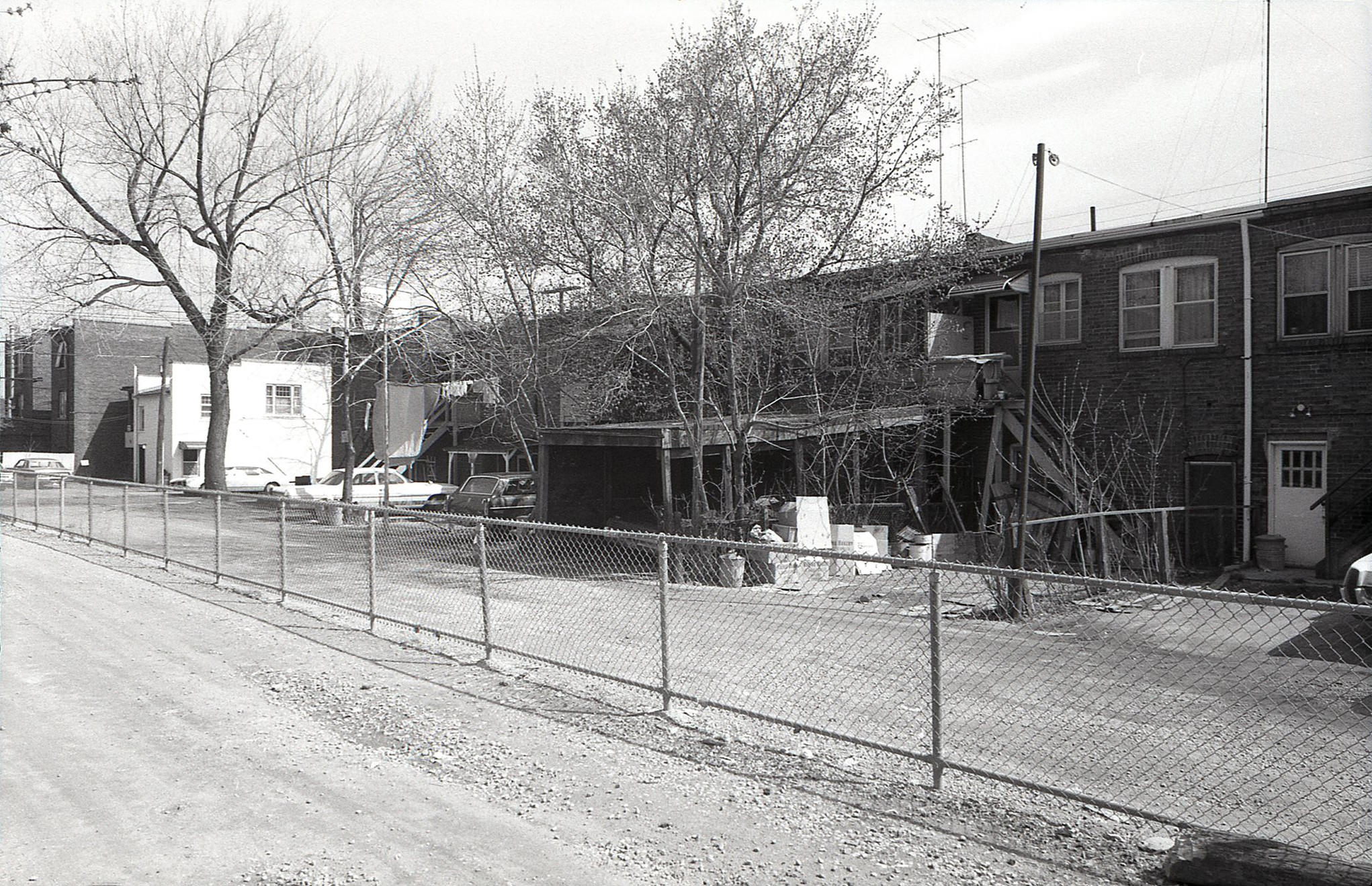 #103 Laneway behind 3180-3202 Yonge Street, 1964.