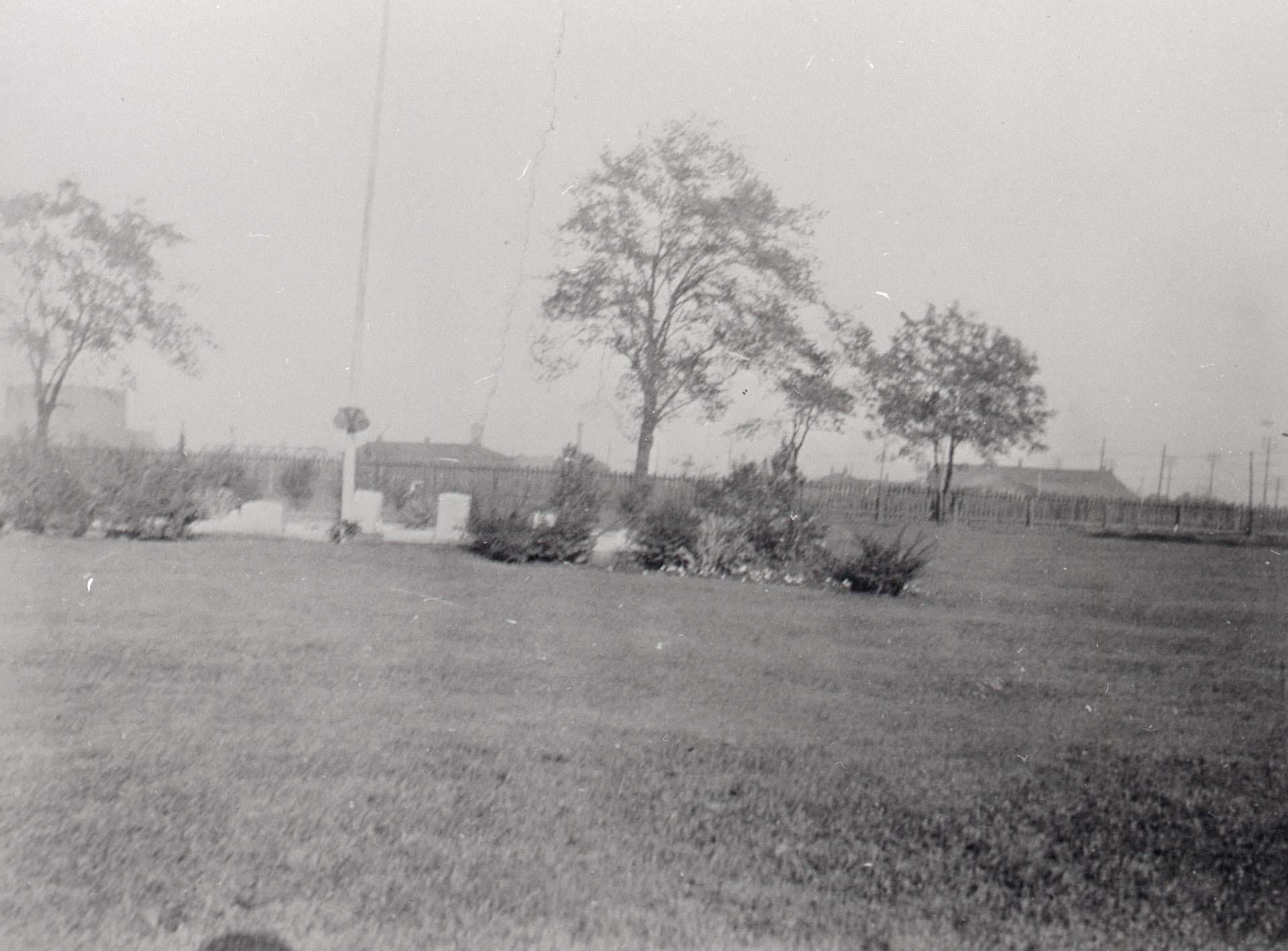 #12 Military Burying Ground, Strachan Avenue, west of Fort York, 1926.