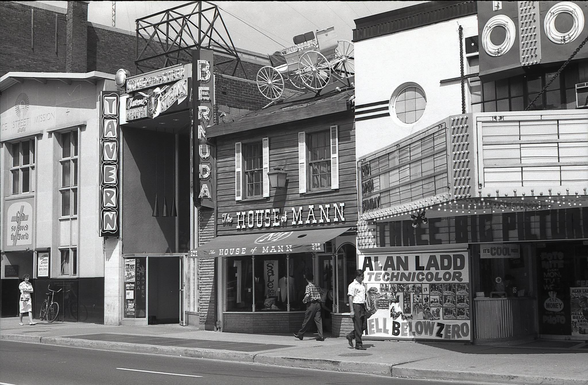 #24 375-381 Yonge Street, in 1962.