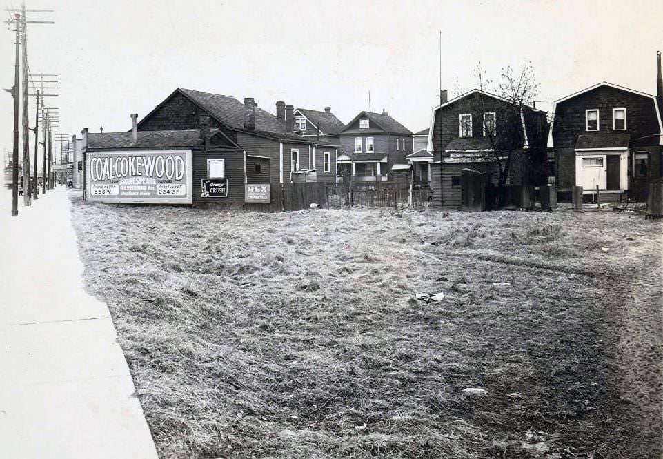 #36 1323 Weston Road, Mount Dennis, Rutherford Avenue in the background. Looking northwest, 1926