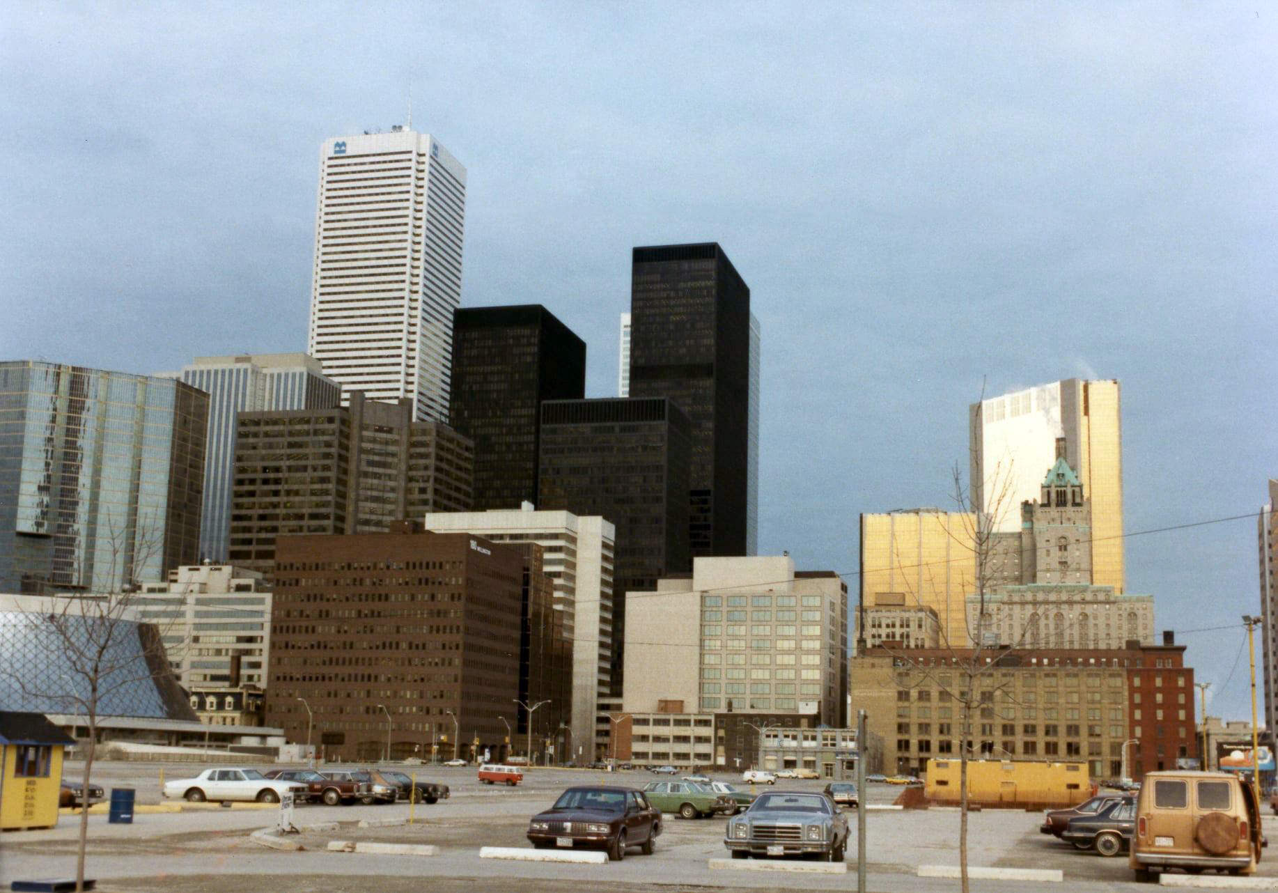 #36 Looking east to the Financial District, 1983.