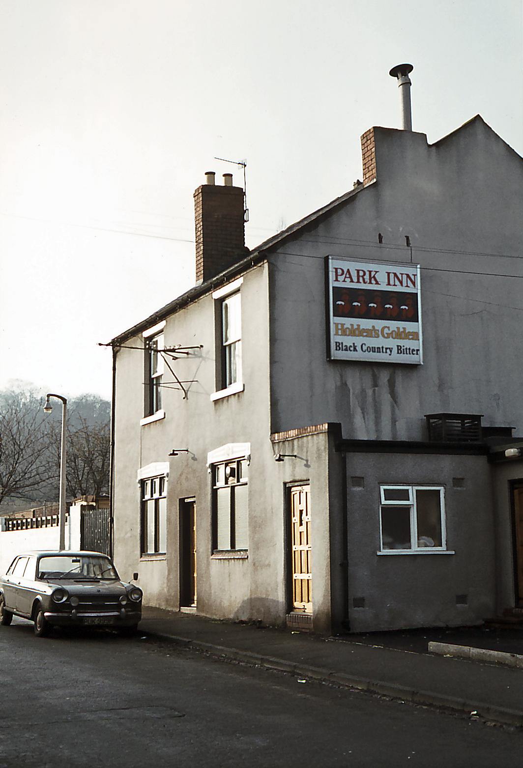 #5 ParkInn, Woodsetton, Dudley, December 1978 The brewery tap of Holden’s Brewery.