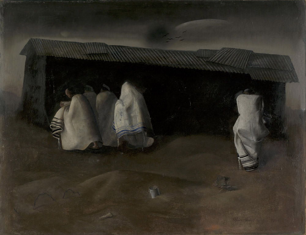 #5 Felix Nussbaum Camp Synagogue, 1941