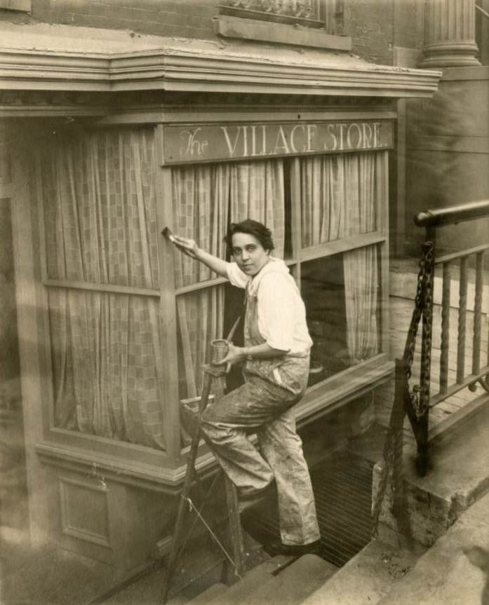 #23 Charlotte Powell, Village painter