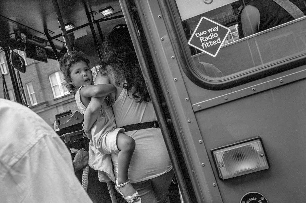 #39 Bus, Brixton, Lambeth, 1991