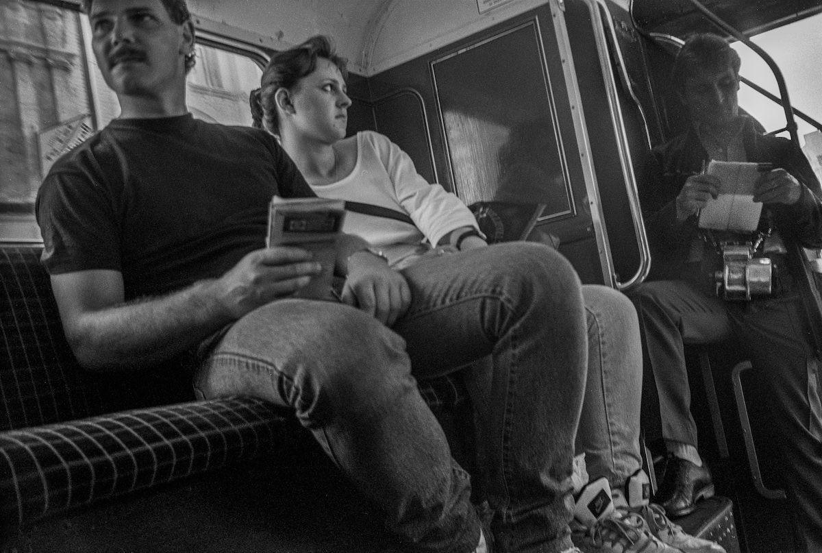 #6 Passengers, Bus, Camden, 1991
