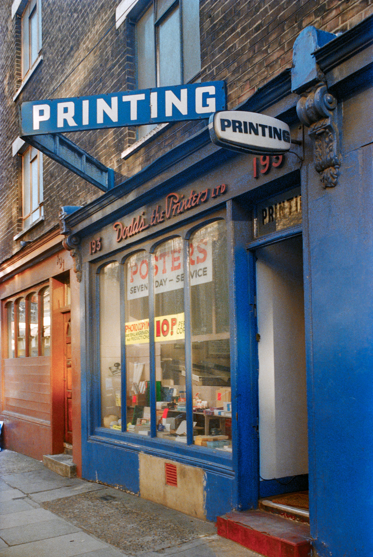 #20 Dodd’s The Printers, 1990