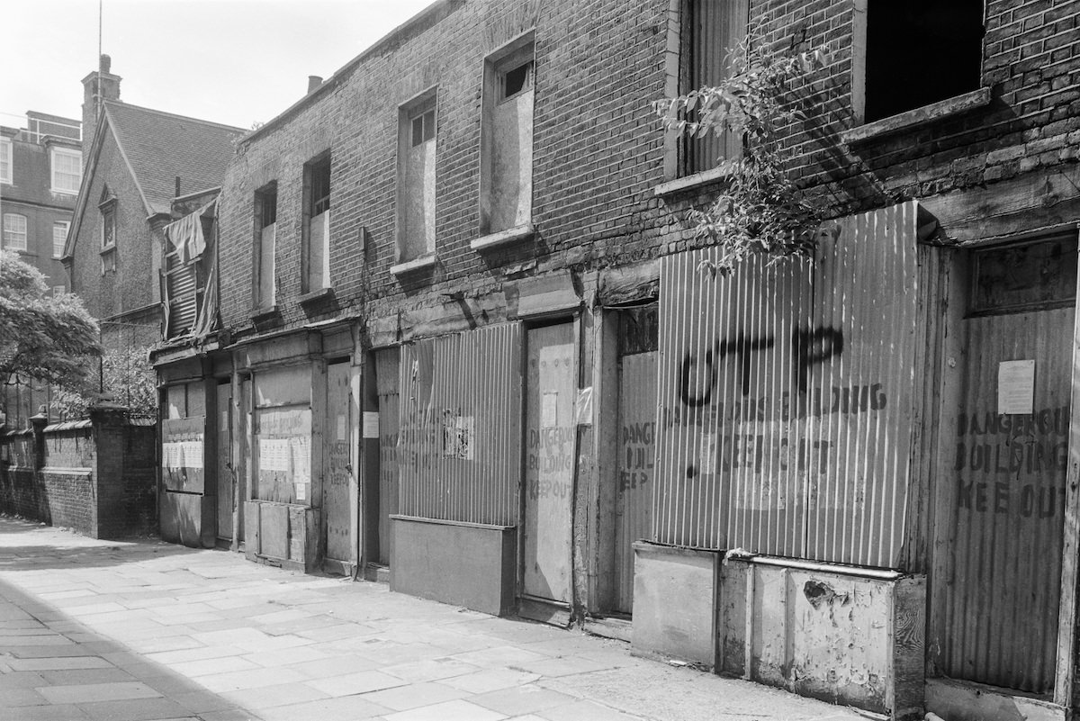 Whidborne St, Kings Cross, Camden, 1990