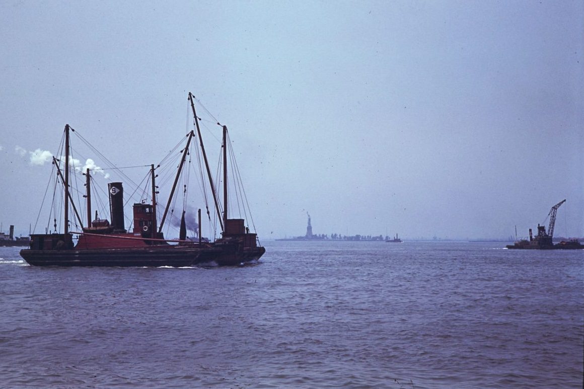 #20 Statue of Liberty from the Battery New York harbor