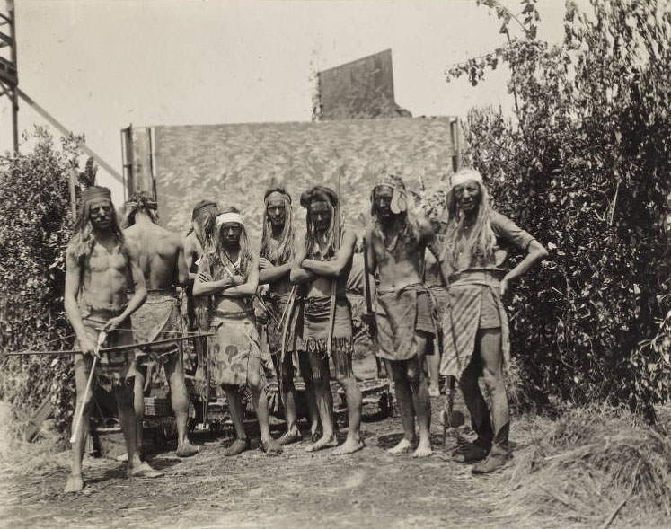 #16 Actor portraying Indian, 1914