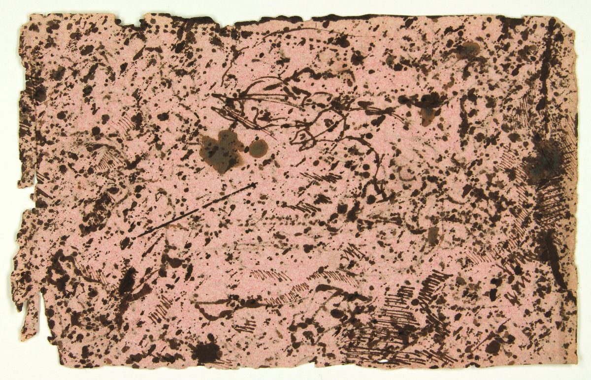 #13 Wednesday 1st August 1832 Horses’ head- pen and ink sketches on blotting paper