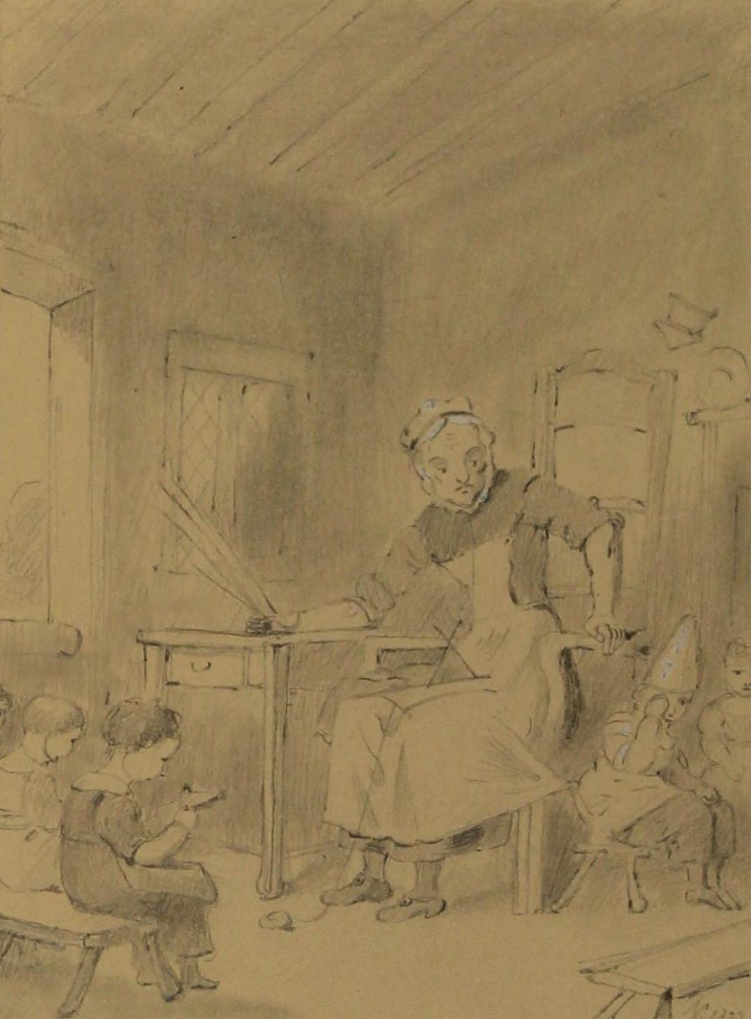 #16 Pencil drawing of Princess Victoria’s favourite dog, by Princess Victoria