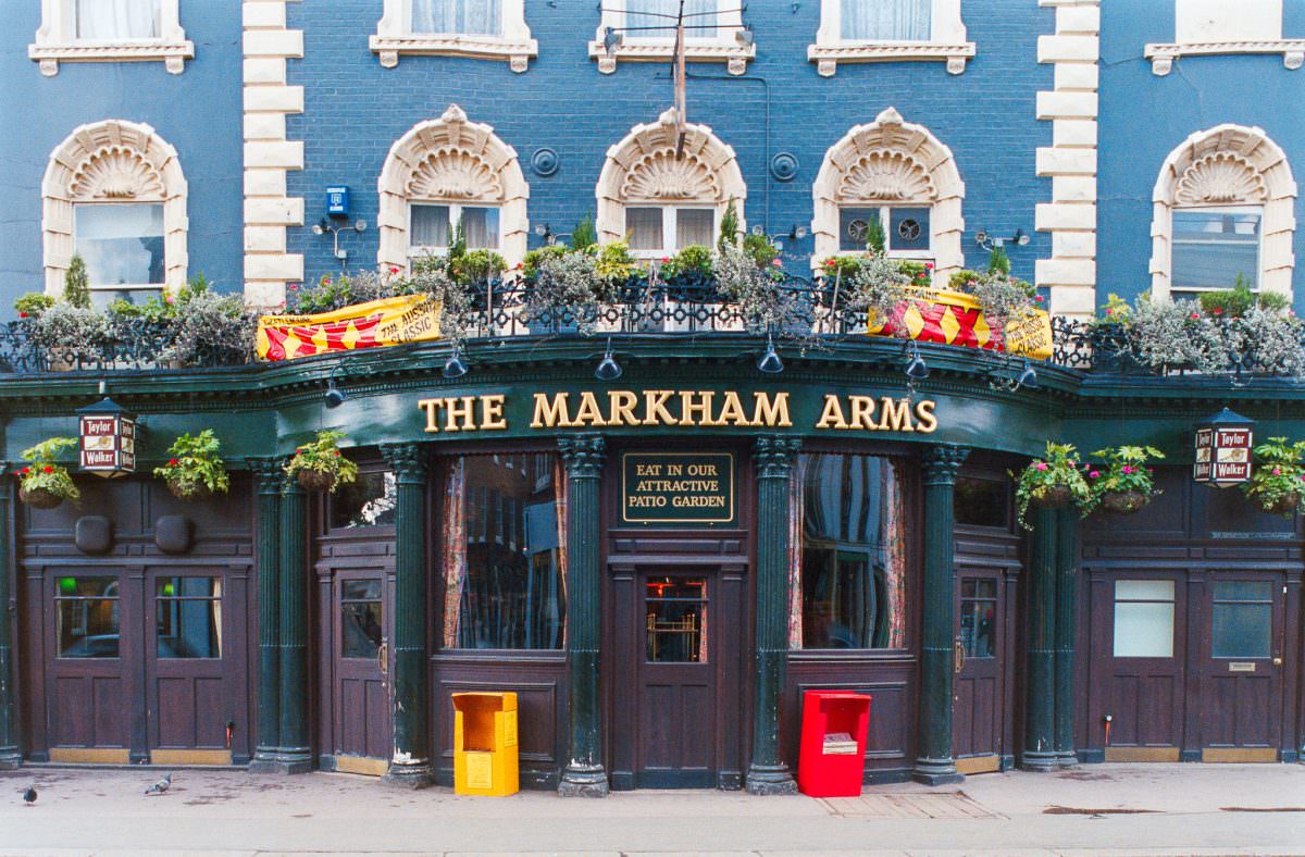 #26 The Markham Arms, 138, King’s Road, Chelsea, Kensington & Chelsea, 1988