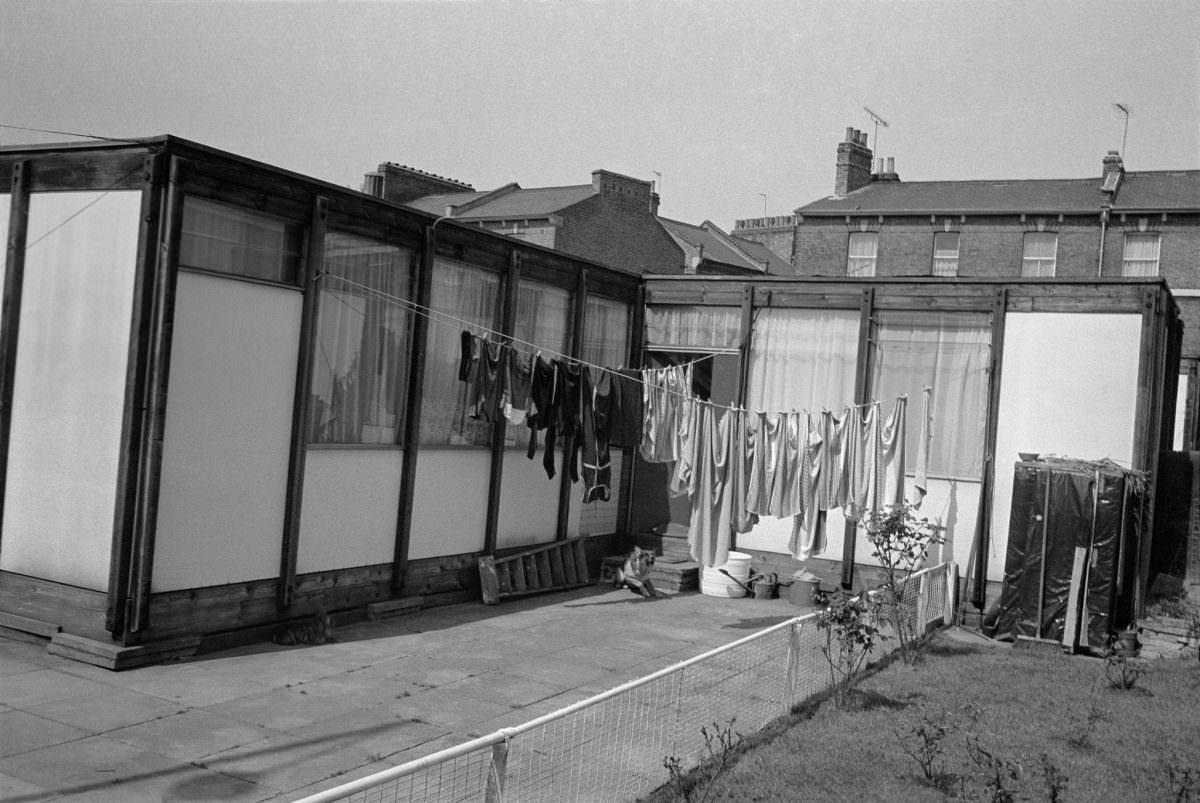 #64 Prefab, Dante Road, Elephant & Castle, Southwark, 1982