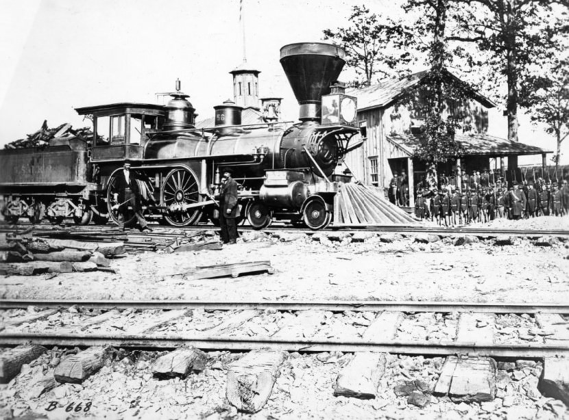 #5 US Military Railroad Locomotive 56, 1860