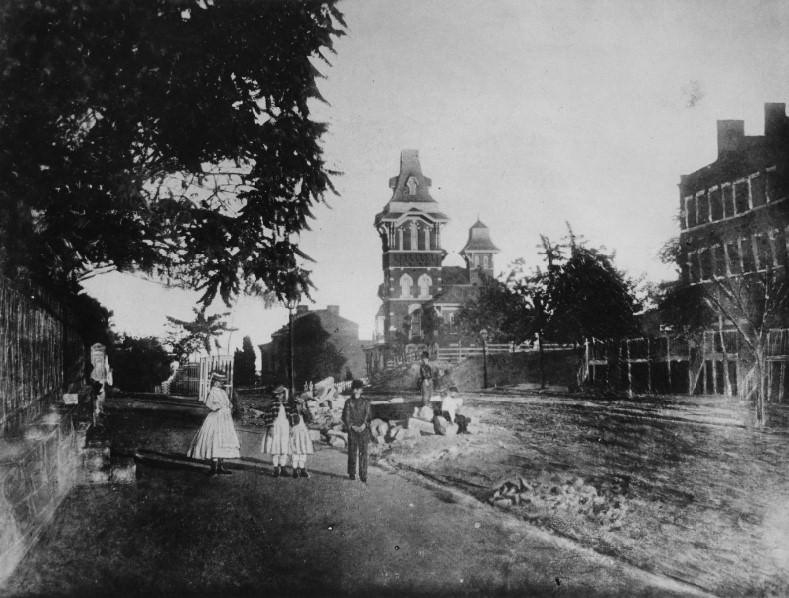#8 Chouteau and 15th Street, 1866