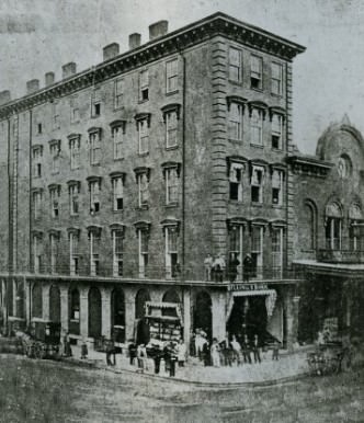 #14 Broadway and Pine in 1878