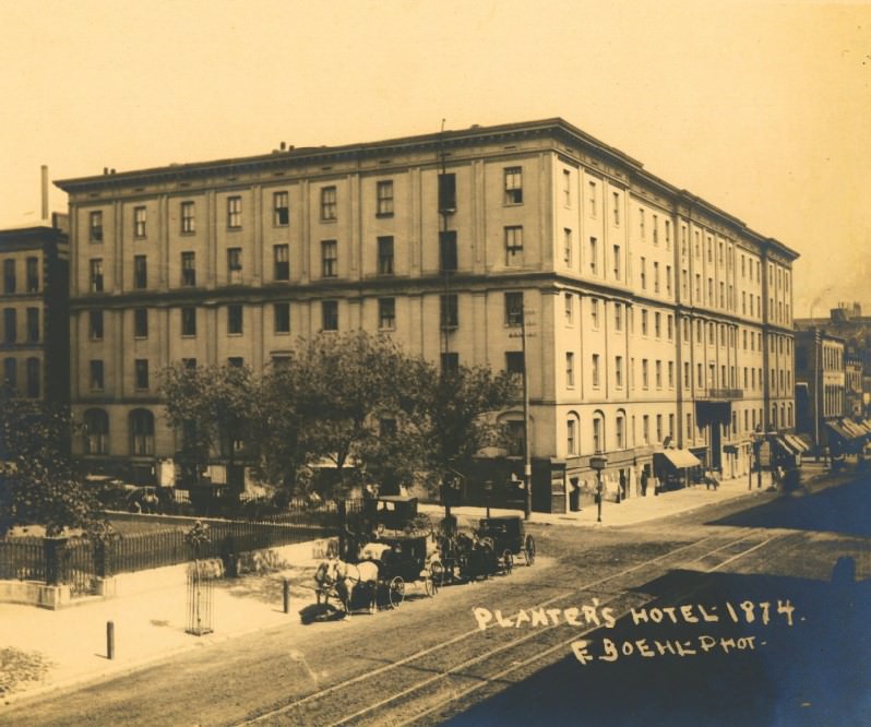 #18 Planter’s Hotel, 1874