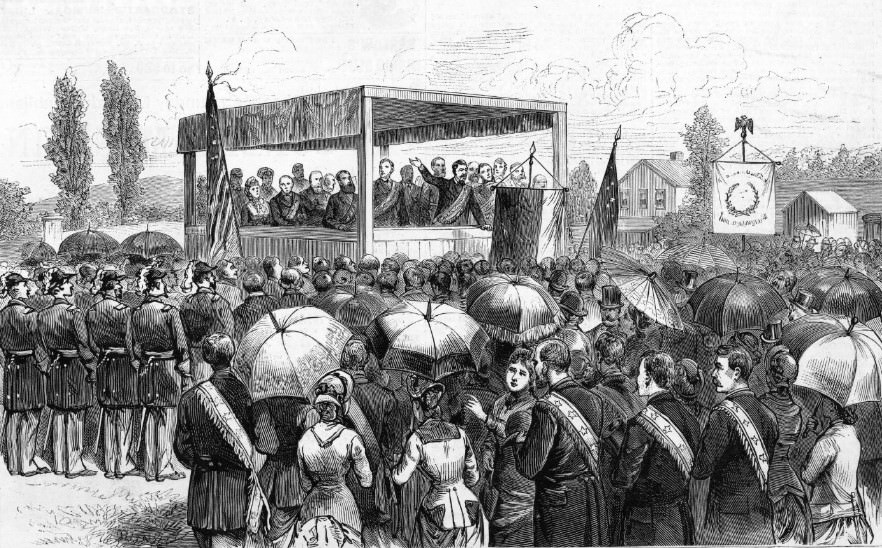 #1 Oddfellows Cemetery at St. Louis on May 30, 1881.