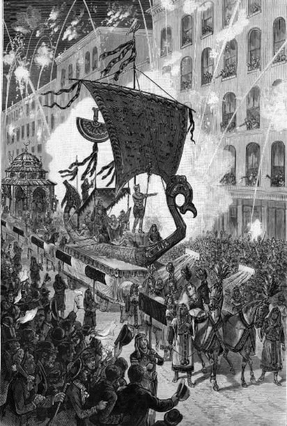 #11 Annual Visit of the Vailed Prophets to St. Louis, 1880