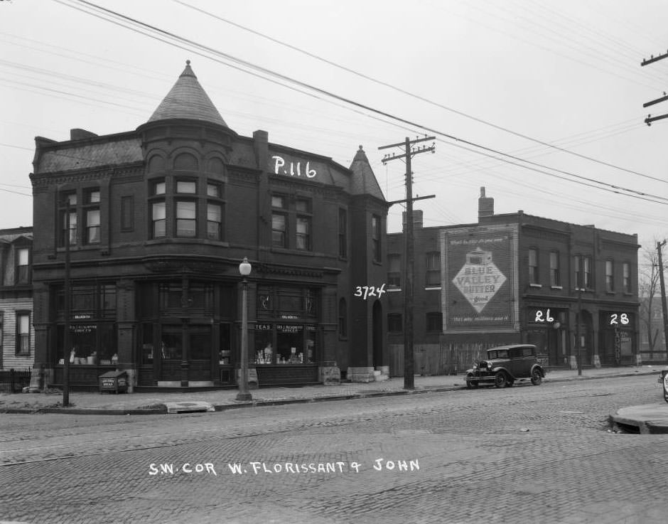 #54 West Florissant and John, 1925
