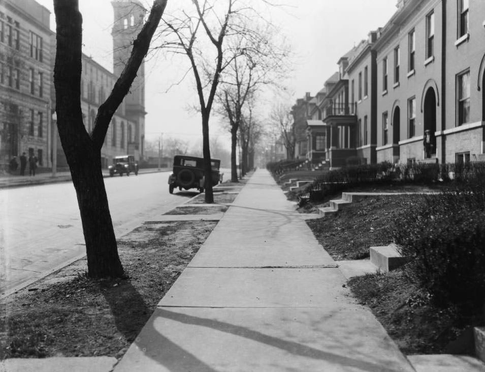 #79 View looking West on Utah Street between Arkansas Avenue and Grand, 1925