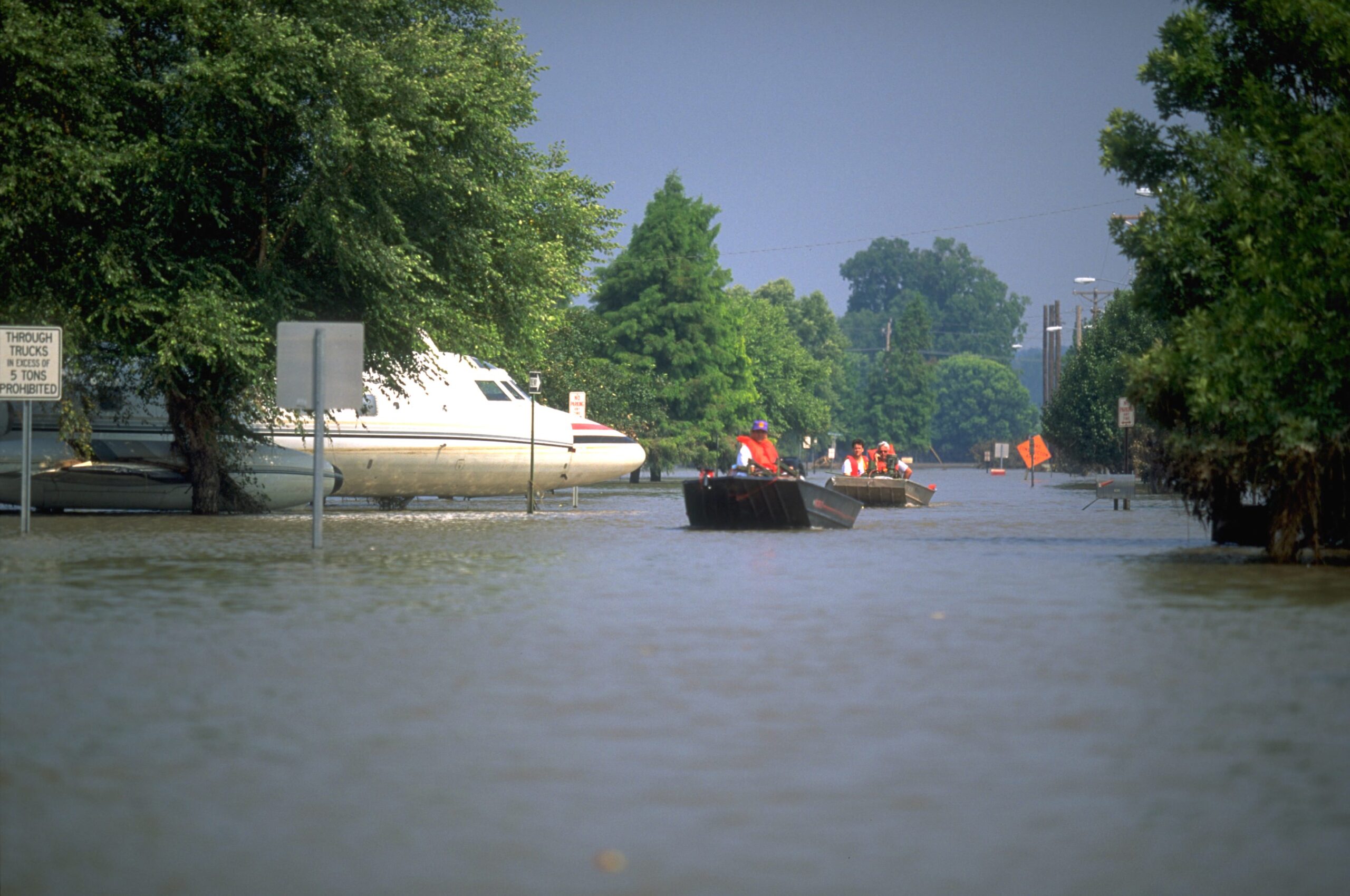 #18 Flooded Chesterfield Airport, 1993